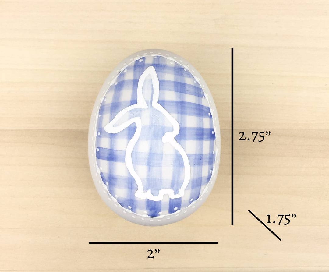 Blue Easter Egg Bead Embroidery Kit, code O-052 MP Studia